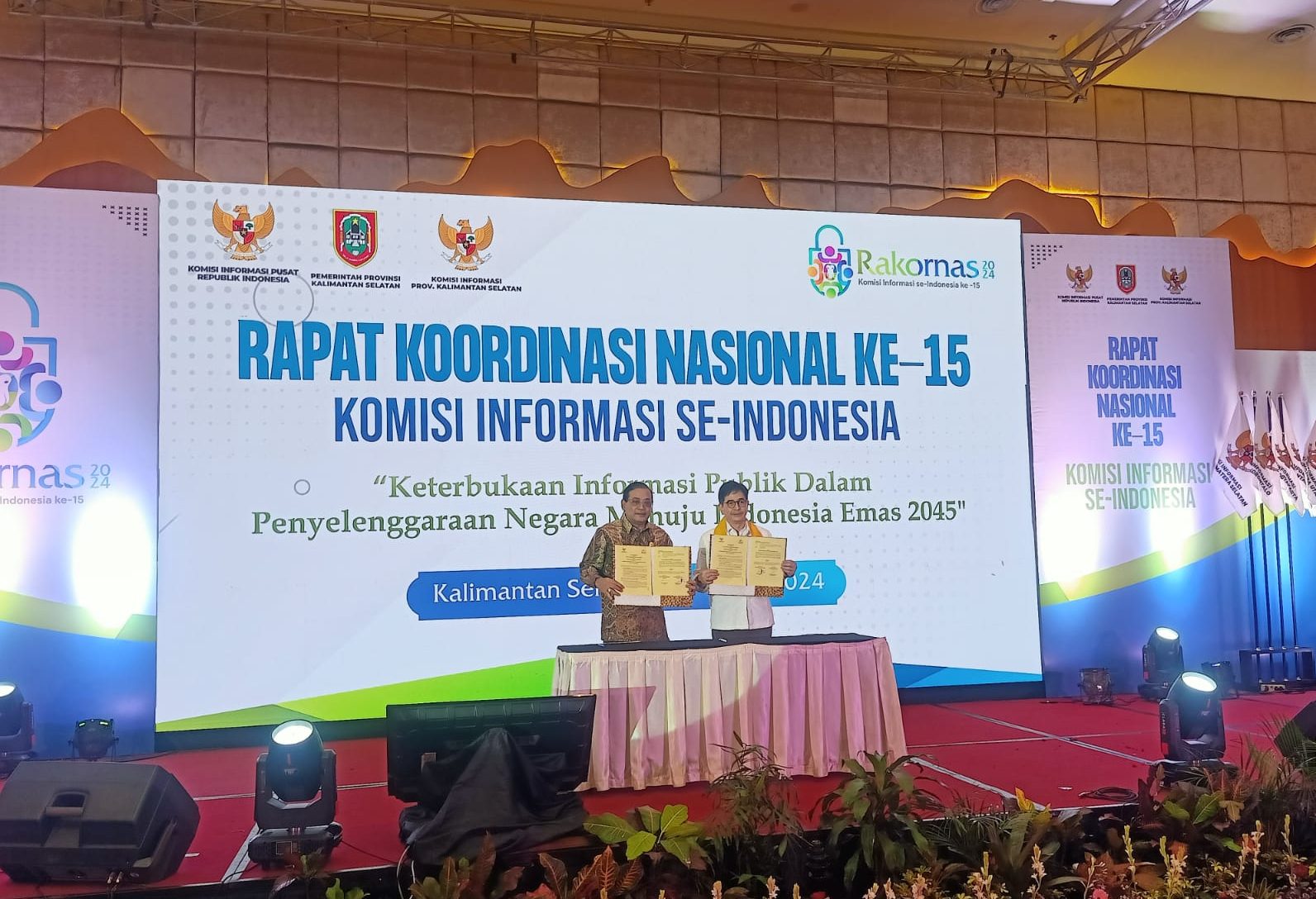 Dukungan Penuh dari Kalsel: Rakor Komisi Informasi Pusat di Banjarmasin