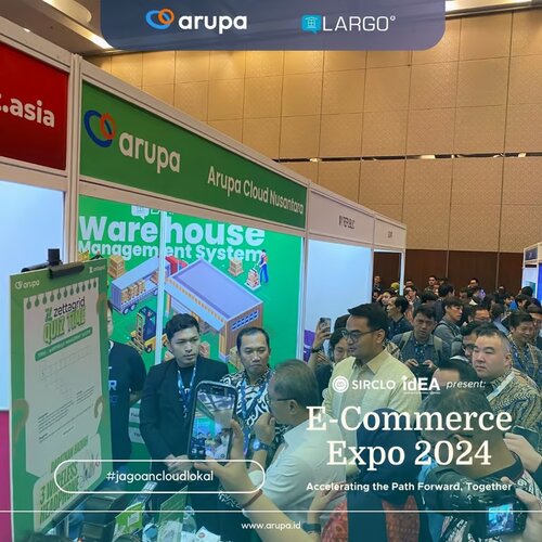 Foto Dokumentasi E Commerce Expo 2024 Arupa Cloud Nusantara Sumber VRITIMES.com – Arupa Cloud Nusantara Mendorong Transformasi Digital dengan Solusi Cloud Computing Terpercaya dari Zettagrid untuk E-Commerce di E-Commerce Expo 2024 | JAKARTA | termobariknews.com