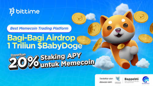 Foto Bittime Bagi Bagi 1 Triliun Token BabyDoge Berkomitmen Jadi Platform Memecoin Terbaik 2 – Bittime Bagi-Bagi 1 Triliun Token BabyDoge, Berkomitmen Jadi Platform Memecoin Terbaik | JAKARTA | termobariknews.com