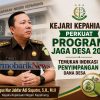 Kepala Kejaksaan Negeri Kepahiang saat melakukan pemantauan program desa di wilayah Kabupaten Kepahiang