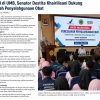 Aksi nasional pencegahan penyalahgunaan obat oleh BPOM dan DPD RI di Universitas Muhammadiyah Bengkulu