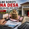 Tim GOLBE menyoroti pengelolaan Dana Desa Linggar Galing Bengkulu Tengah periode 2022-2025.